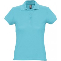 POLO PIQUÉ M/M 4 BOT PASSION AZUL ATOL